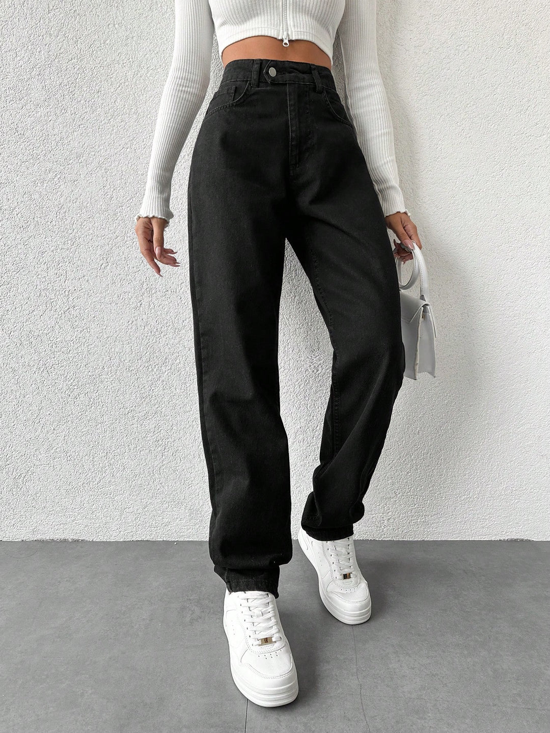 Jeans SHEIN, negru