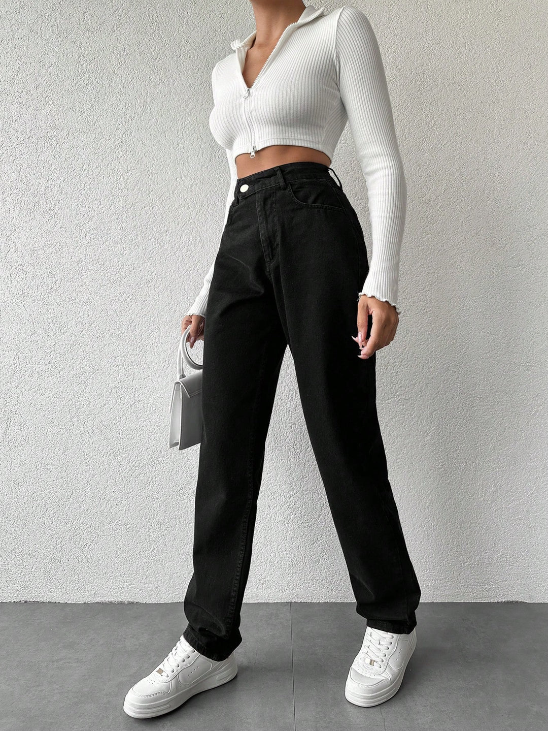 Jeans SHEIN, negru