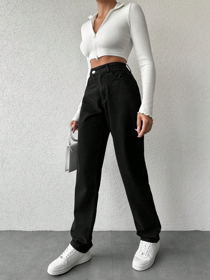 Jeans SHEIN, negru