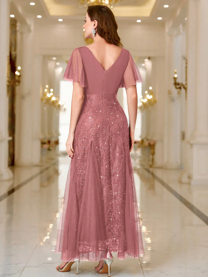 Rochie maxi SHEIN, roz