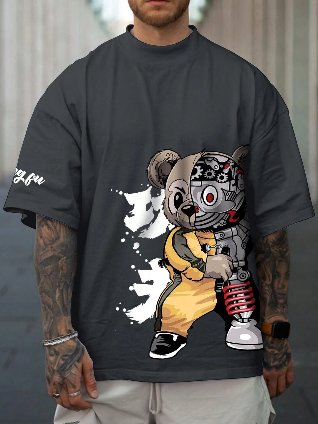 Tricou SHEIN, gri