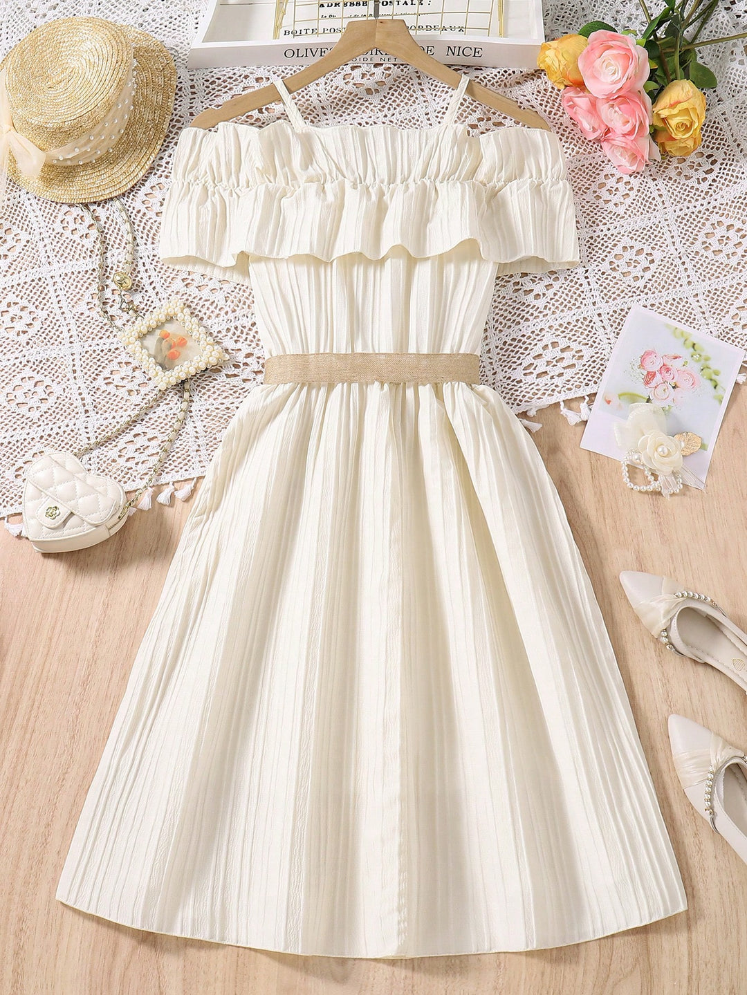 Rochie Shein, crem