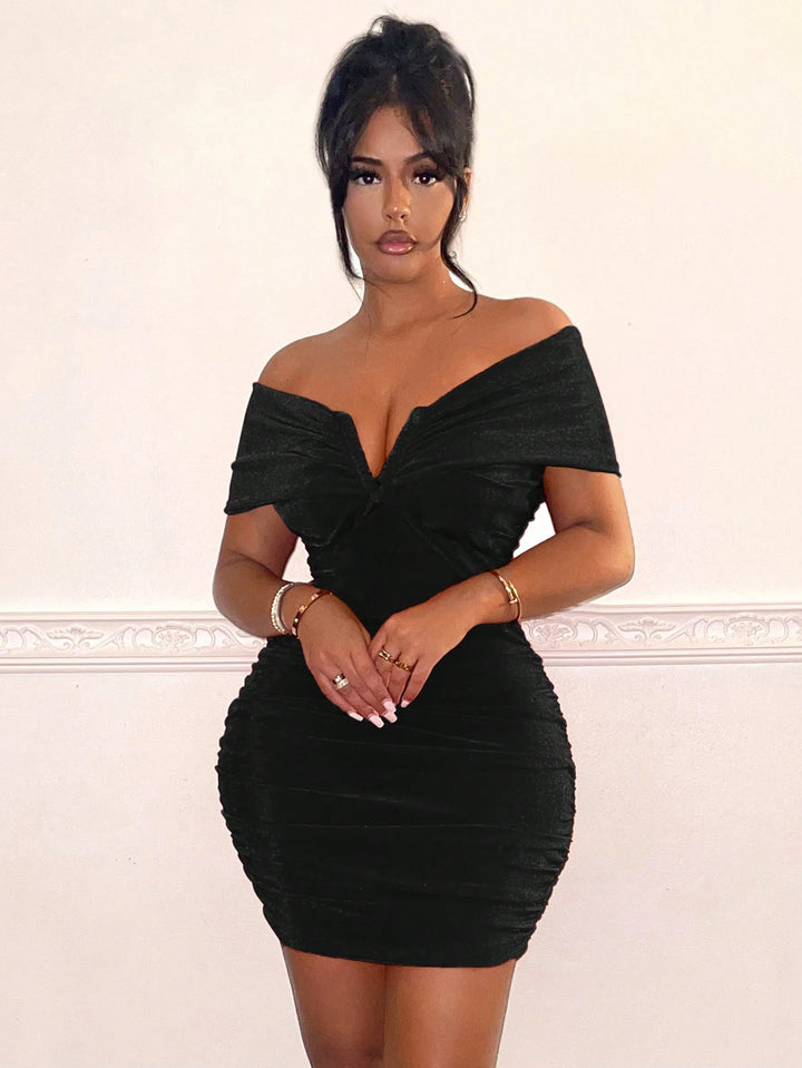 Rochie mini SHEIN, negru