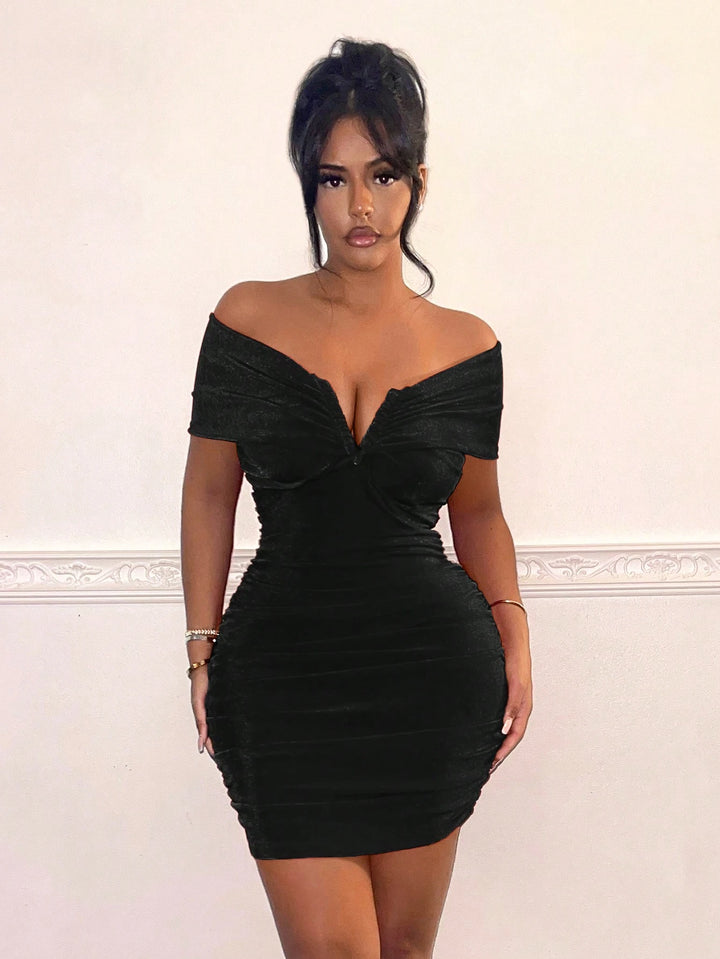 Rochie mini SHEIN, negru