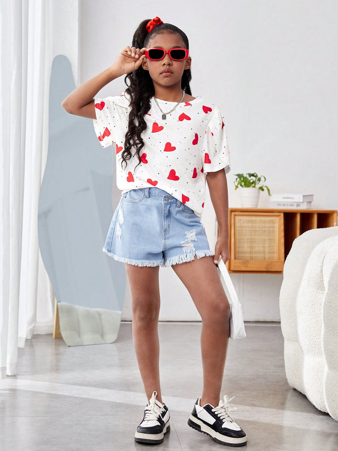 Tricou SHEIN, alb
