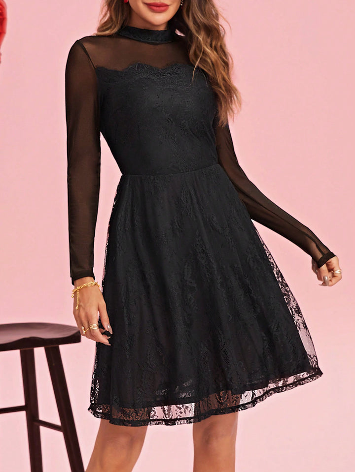 Rochie midi SHEIN, negru