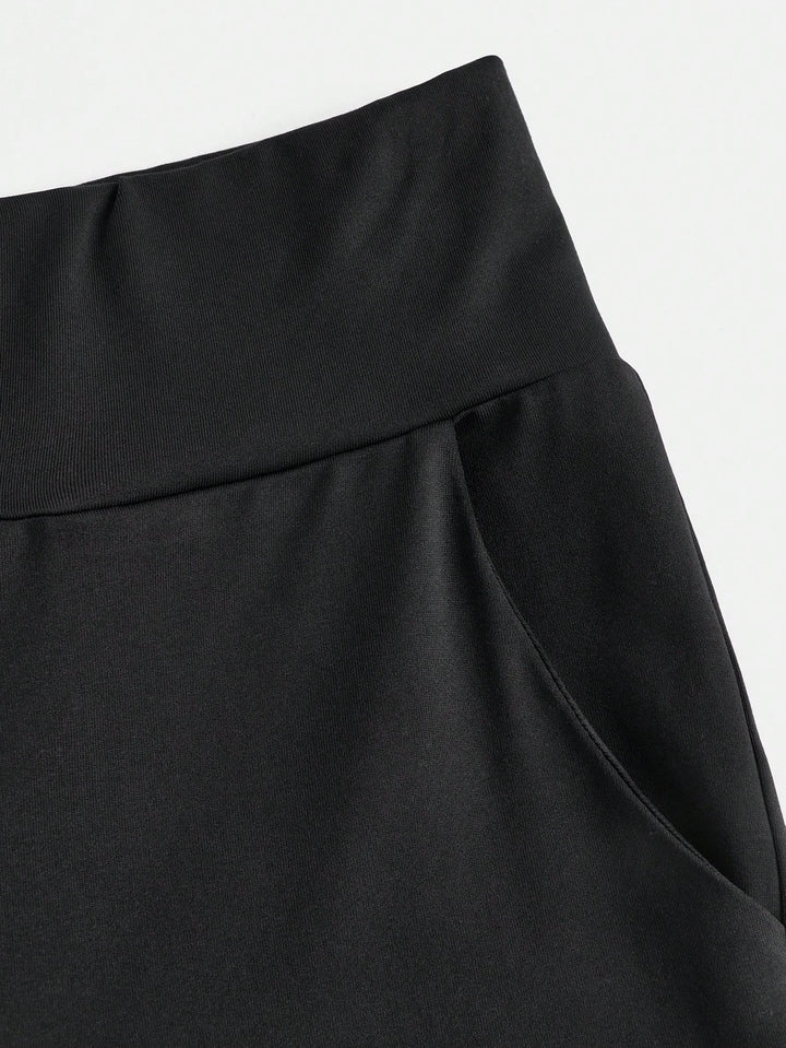 Pantaloni SHEIN, negru