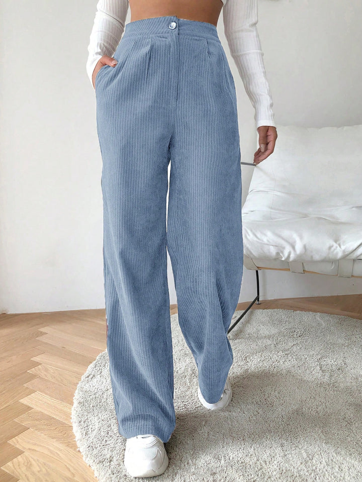 Pantaloni SHEIN, albastru