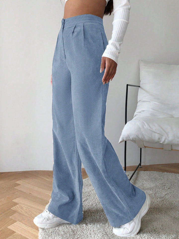 Pantaloni SHEIN, albastru