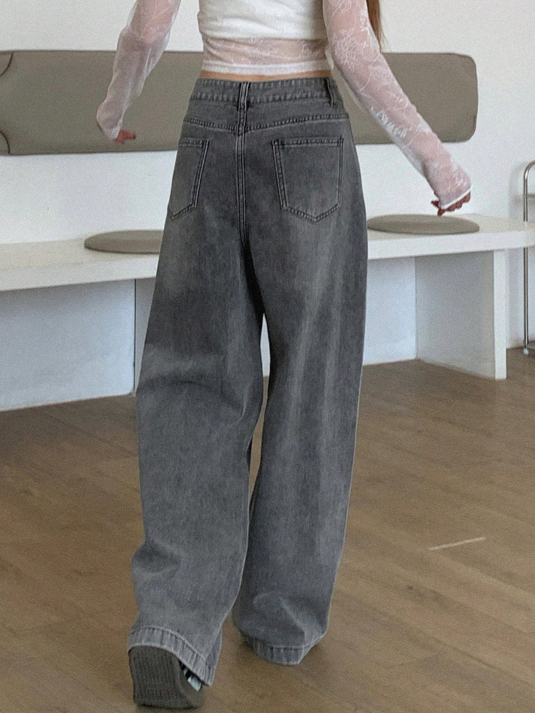 SHEIN farmer, szürke