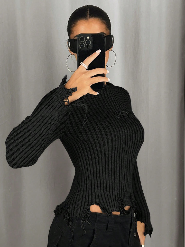 Pulover SHEIN, negru