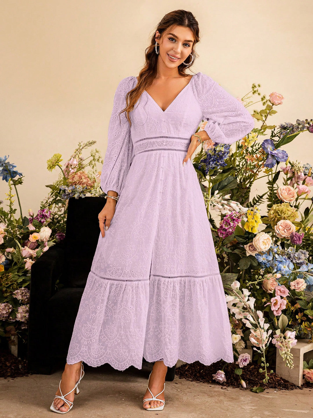 Rochie maxi SHEIN, mov