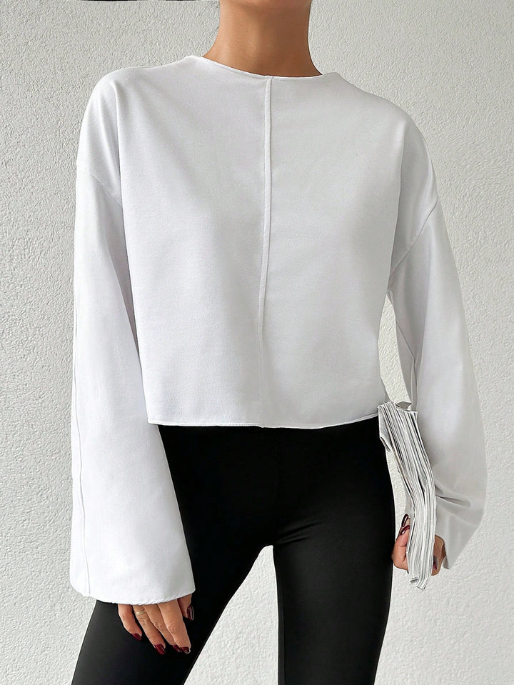 Bluză sport SHEIN, alb