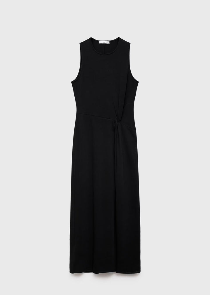 Rochie maxi MANGO, negru