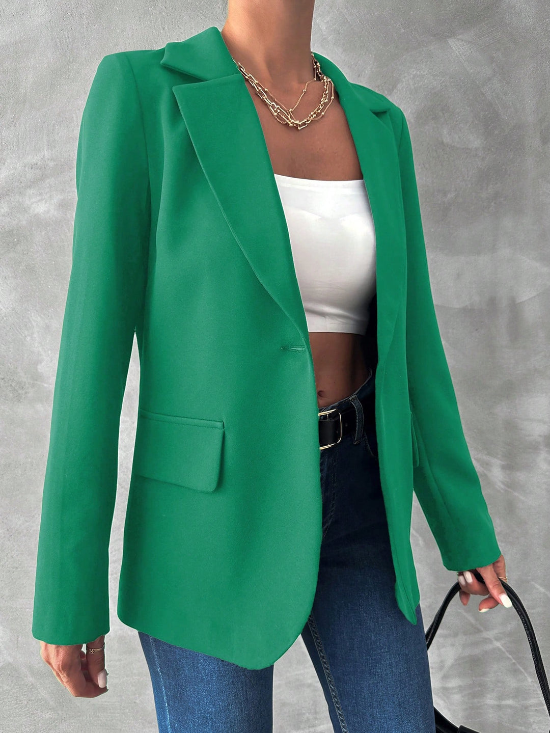 Sacou SHEIN, verde
