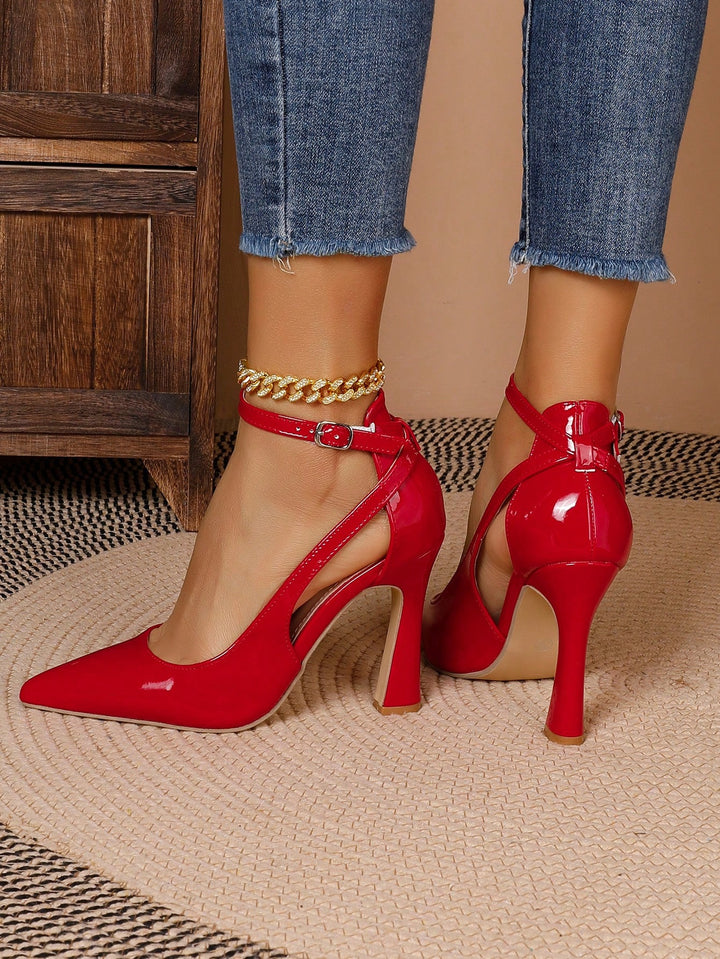SHEIN High Heels, Red