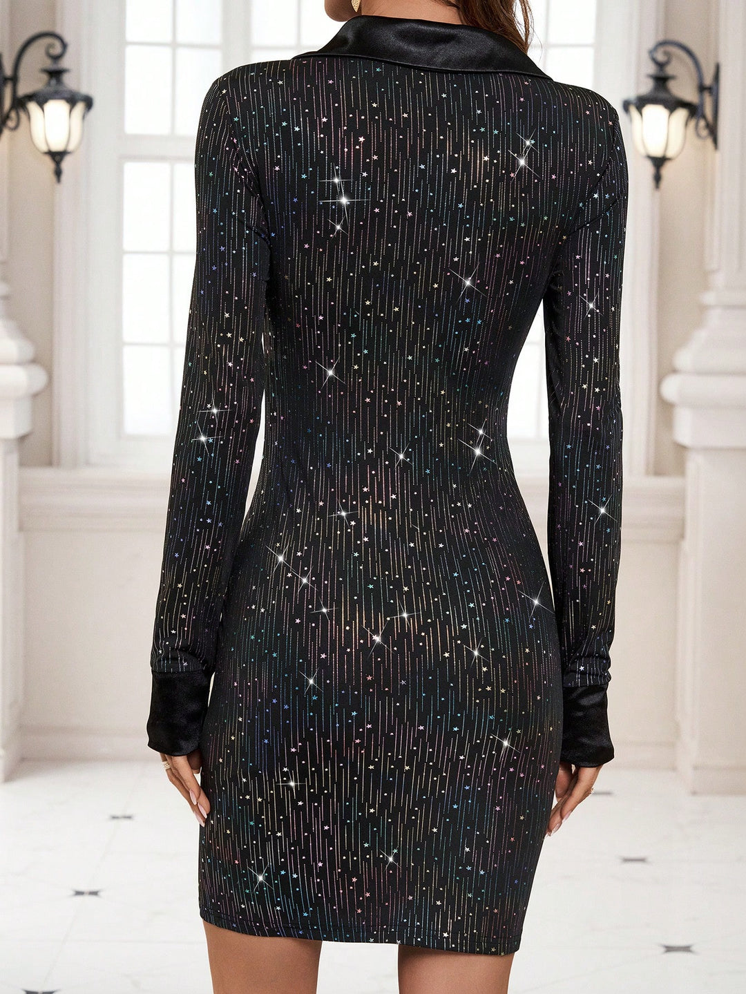 Rochie mini Shein, negru