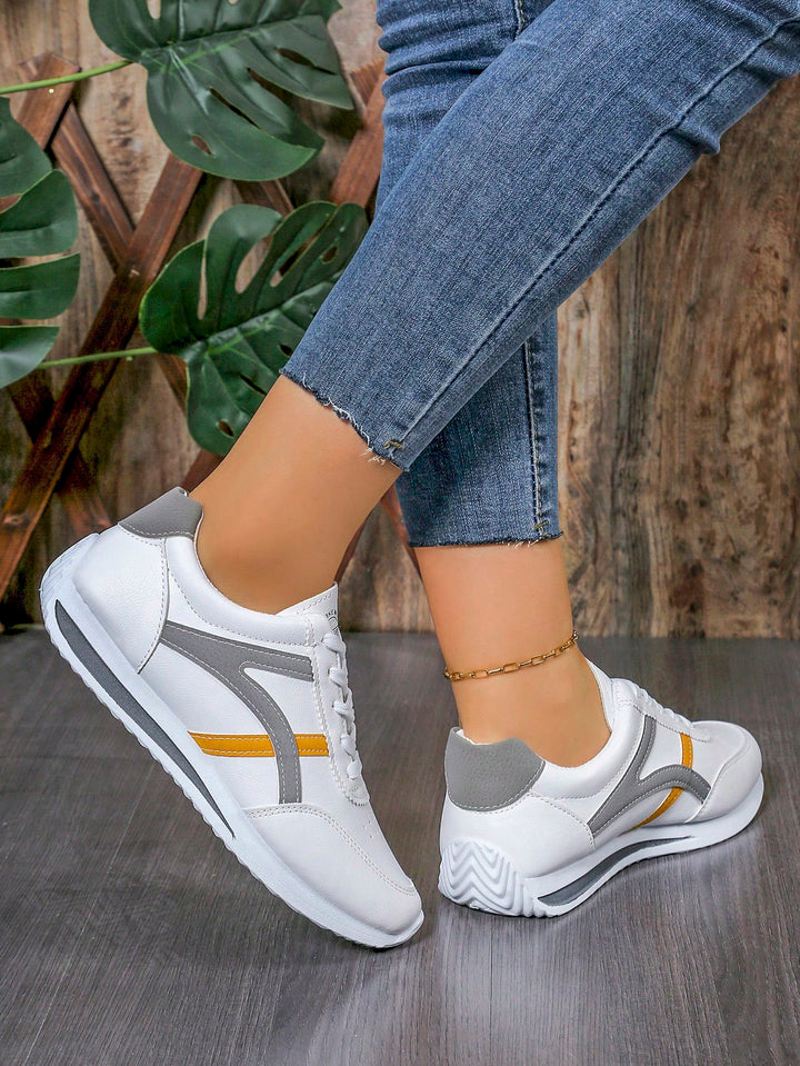 Pantofi sport SHEIN, alb