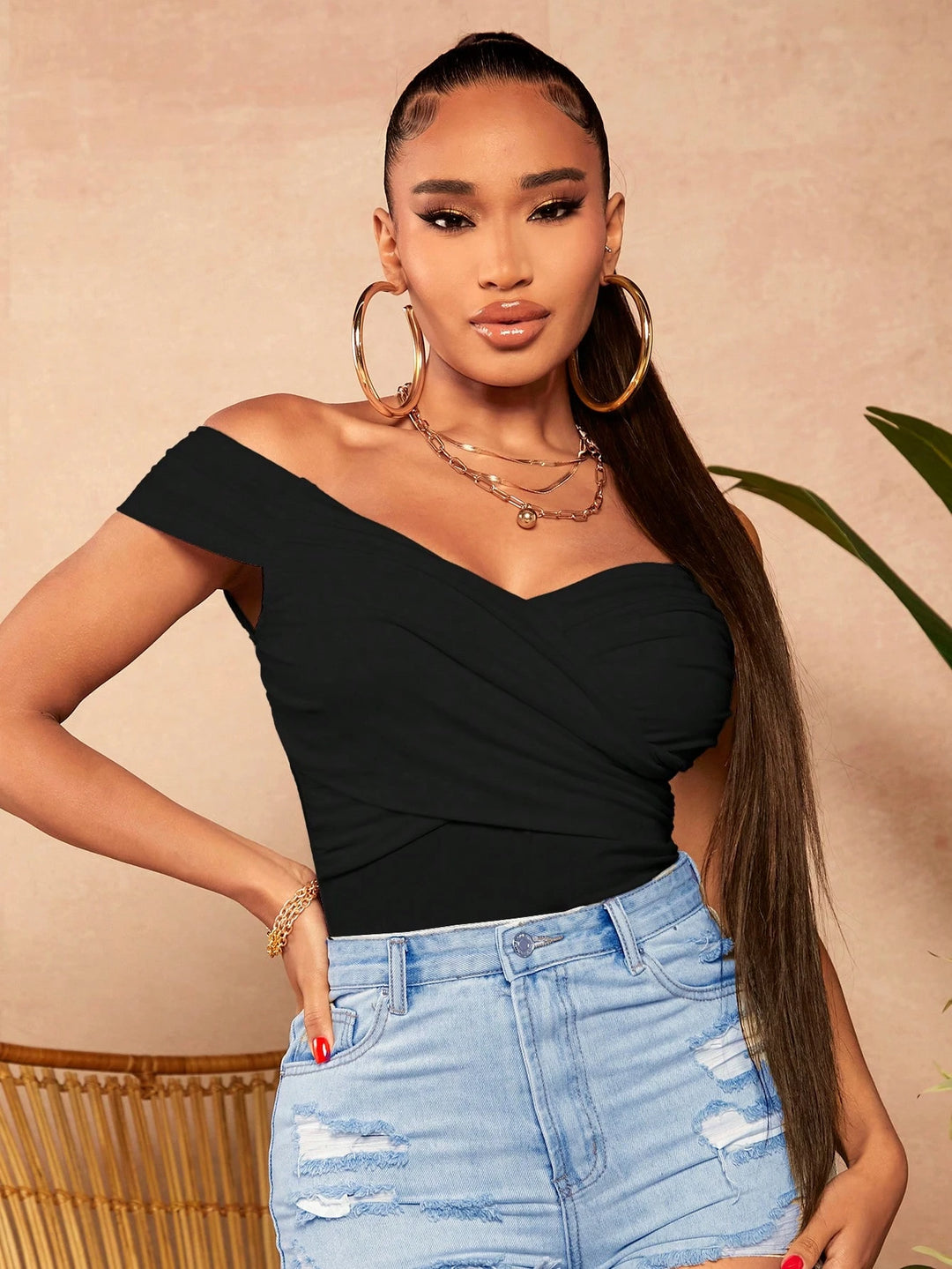 Tricou SHEIN, negru