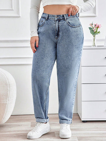 Jeans SHEIN, albastru