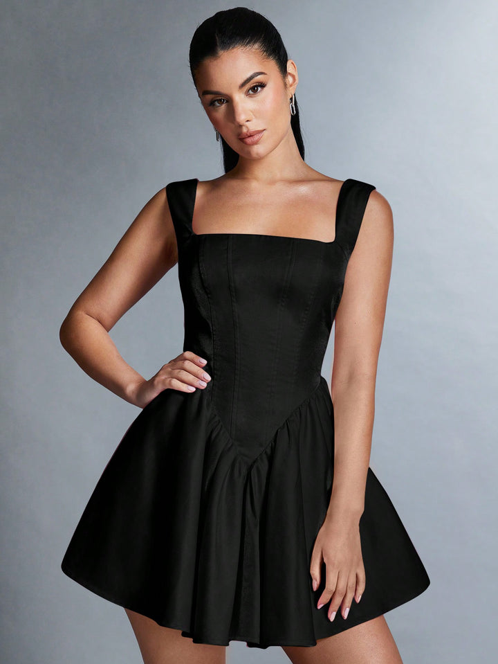 Rochie mini SHEIN, negru