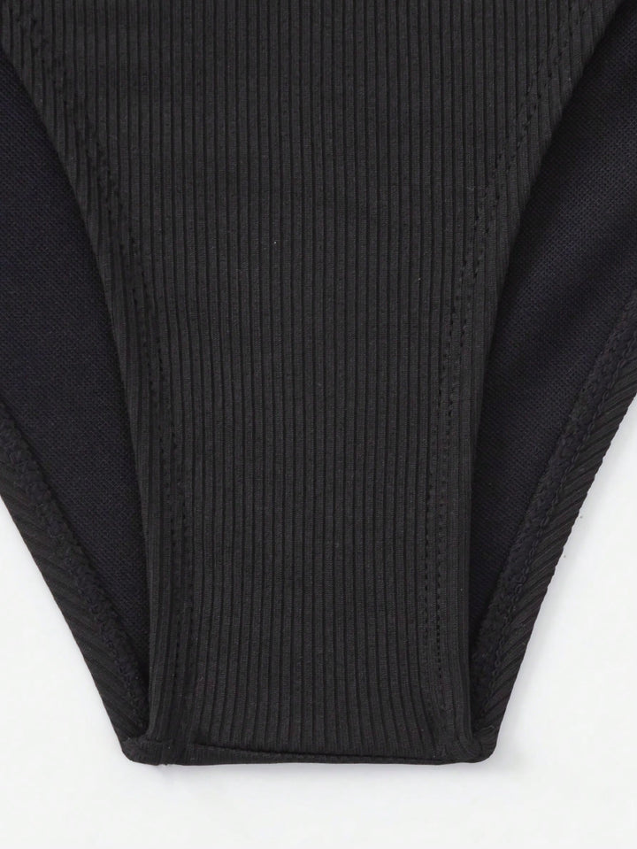 Set bikini SHEIN, negru