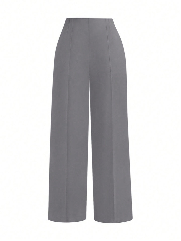 Pantalon de costum SHEIN, gri