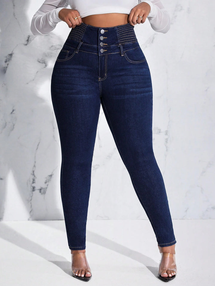 Jeans SHEIN, albastru