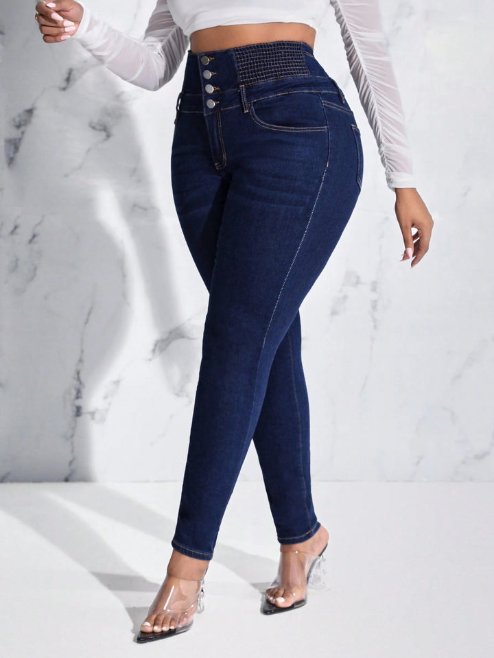Jeans SHEIN, albastru