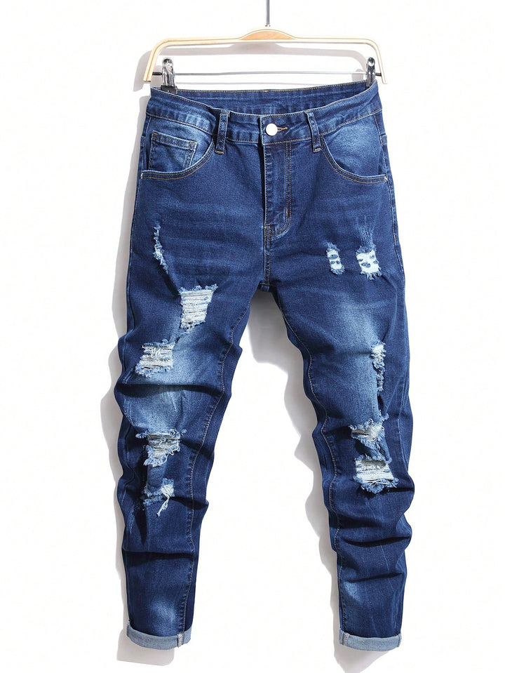 Jeans SHEIN, albastru