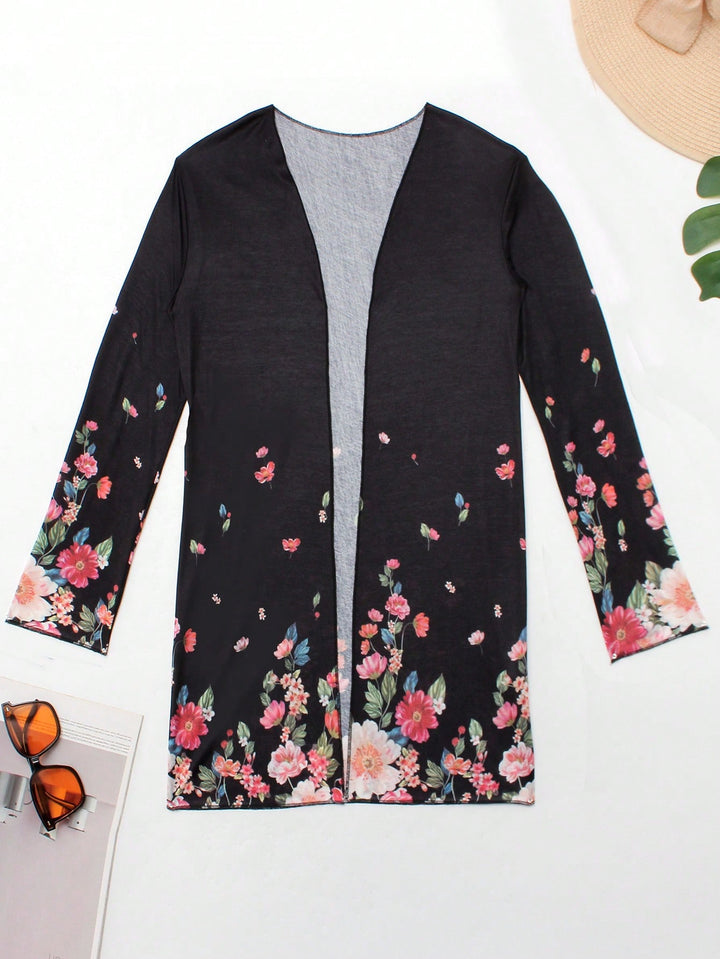 Kimono SHEIN, negru