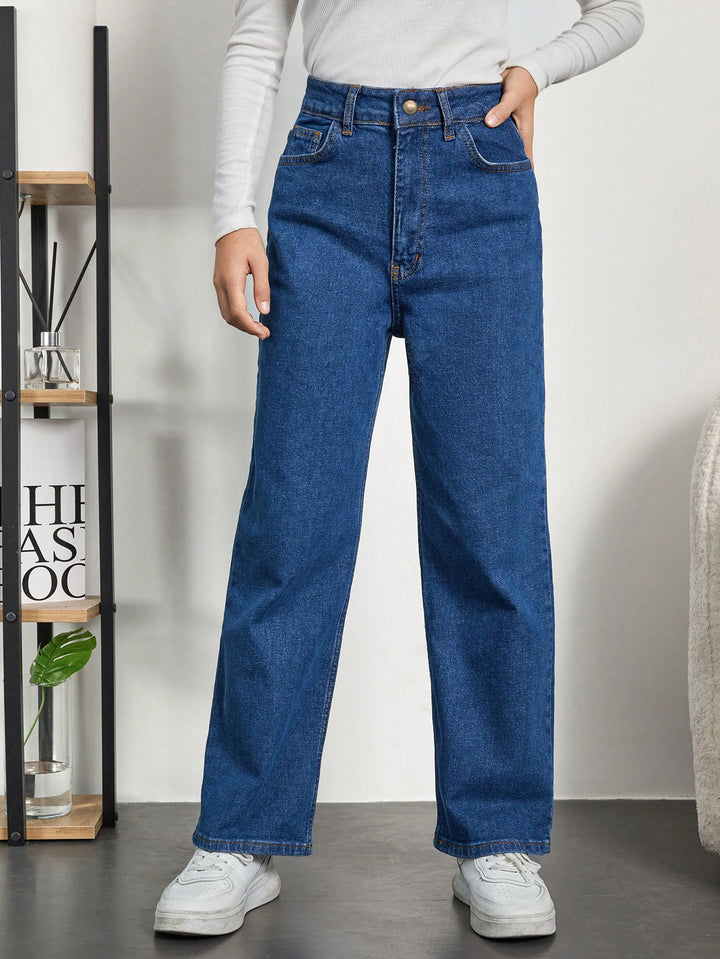 Jeans SHEIN, albastru