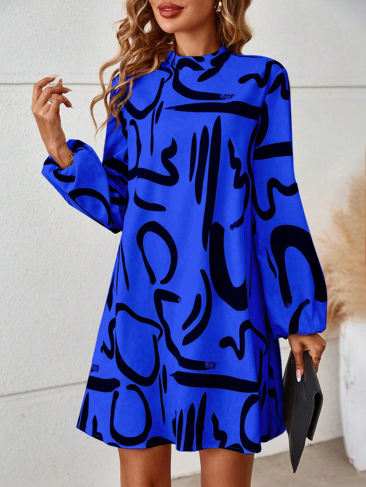 Rochie midi SHEIN, albastru