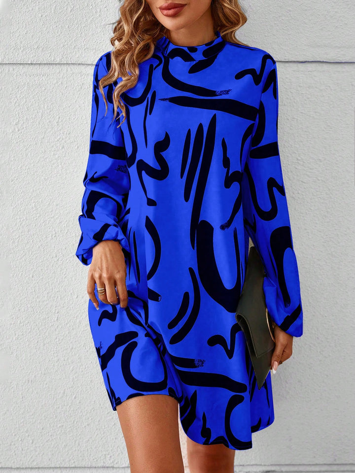 Rochie midi SHEIN, albastru