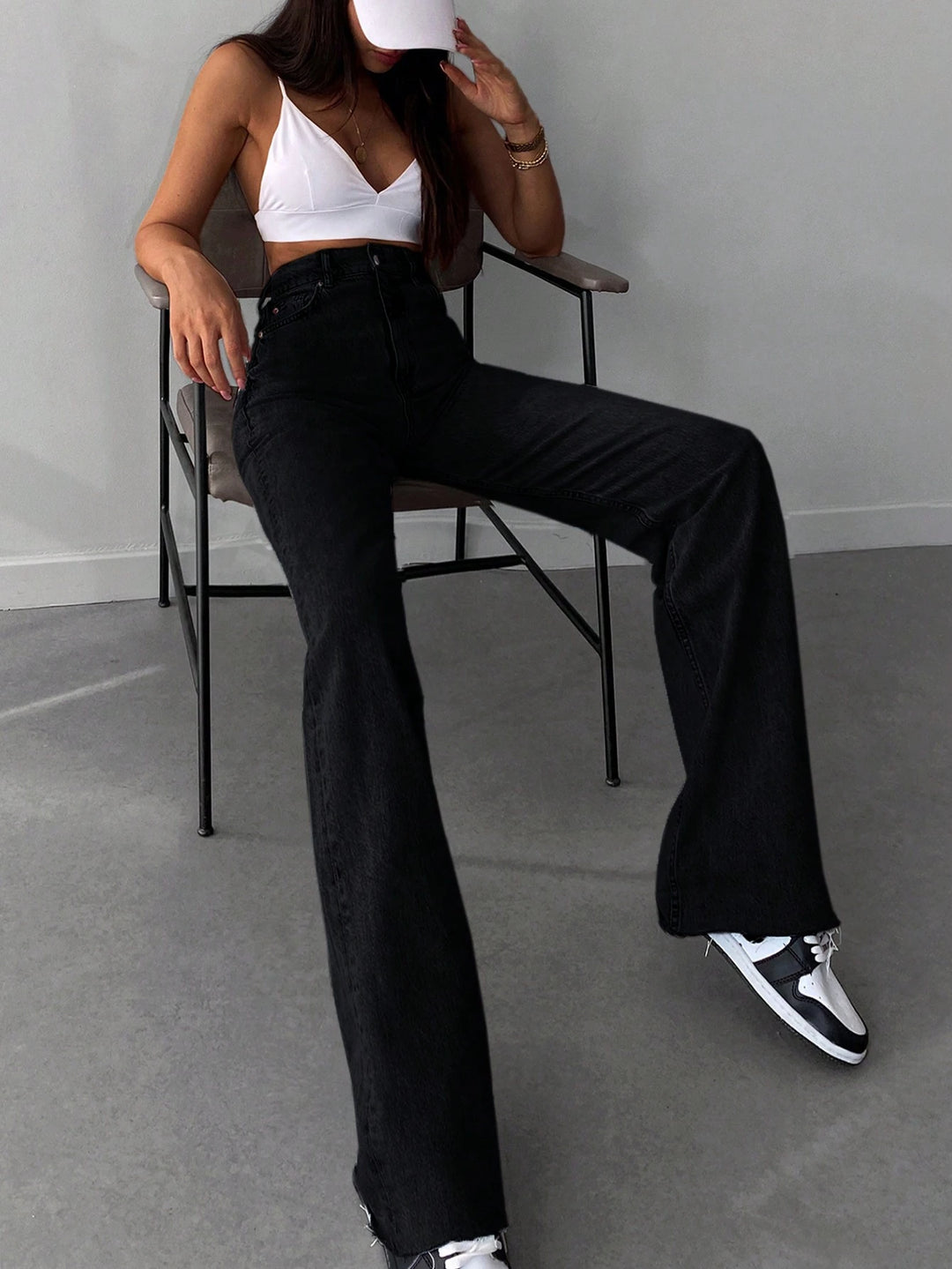 Jeans SHEIN, negru