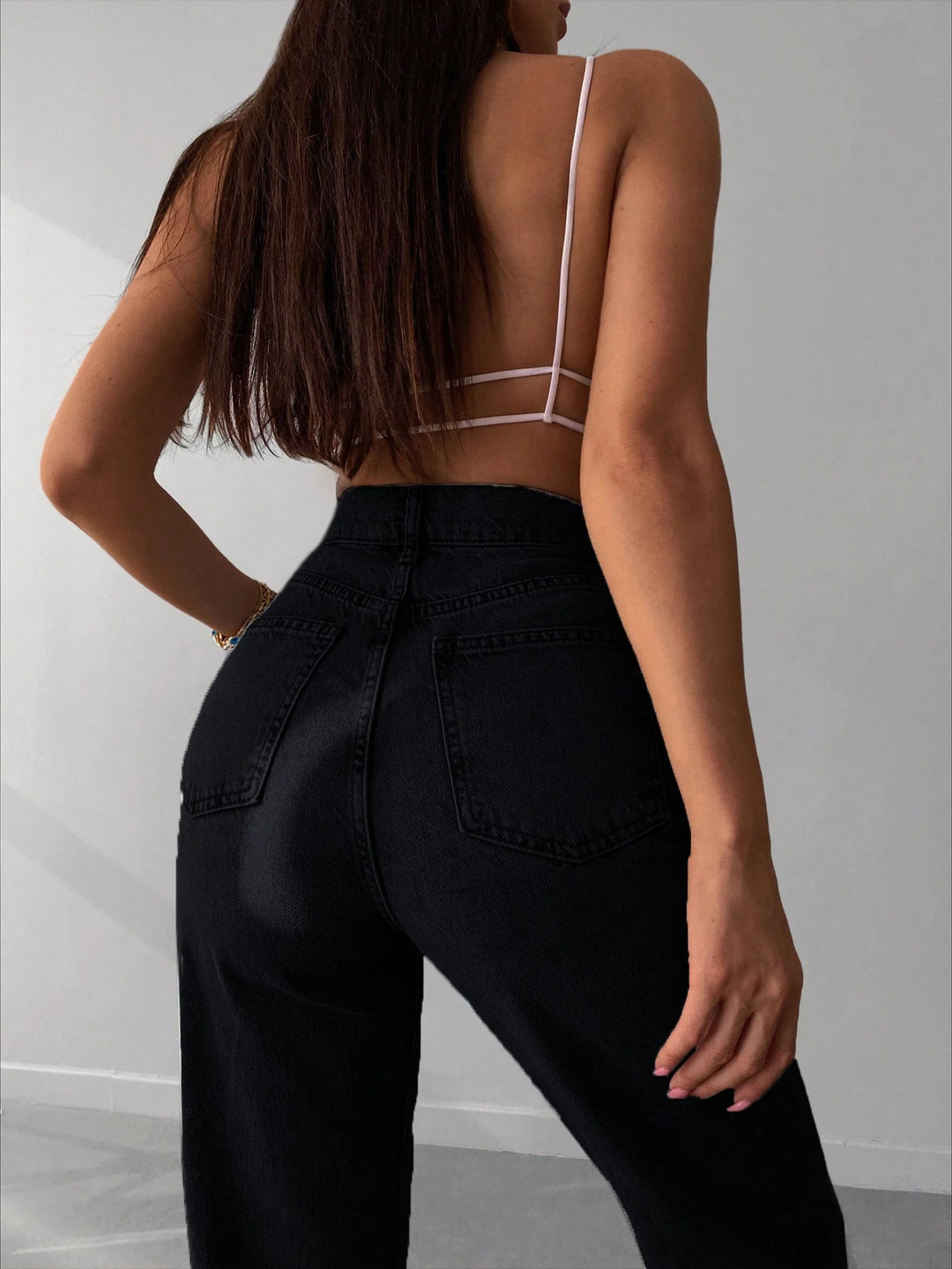 Jeans SHEIN, negru