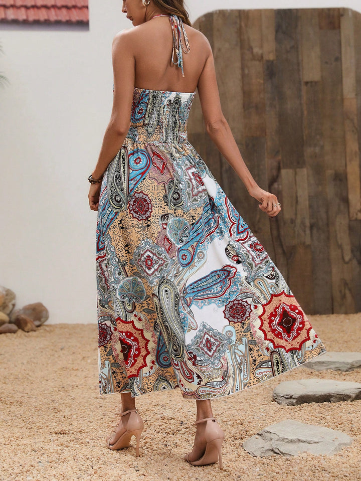 Rochie maxi SHEIN, mix culori
