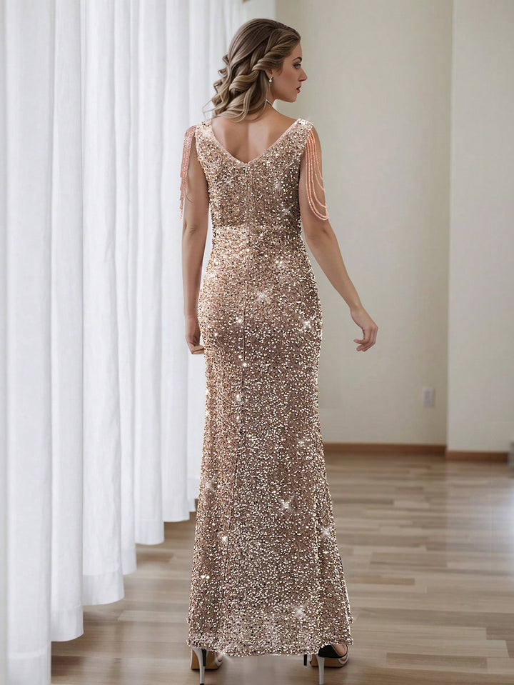 Rochie SHEIN, auriu