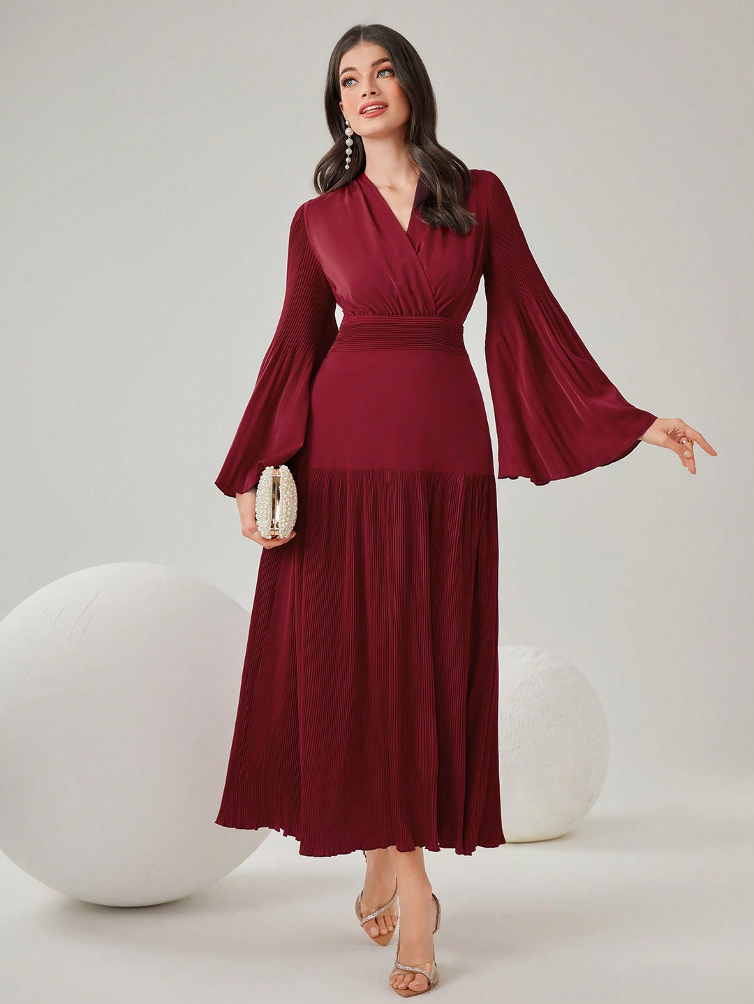 Rochie SHEIN, vișiniu