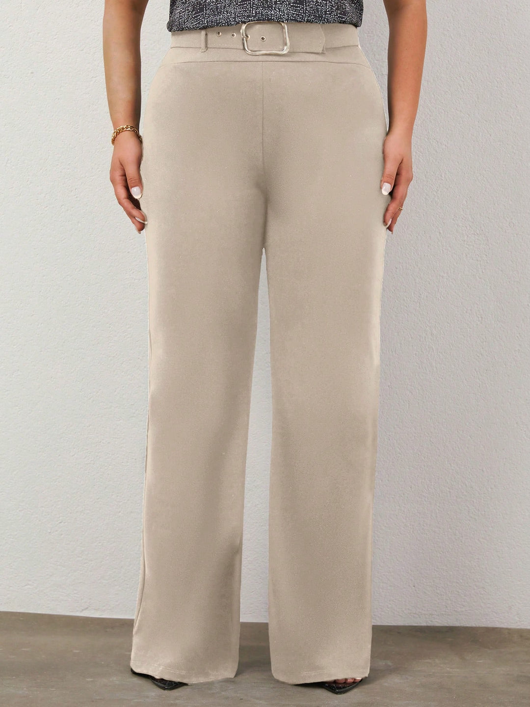 Pantaloni SHEIN, bej