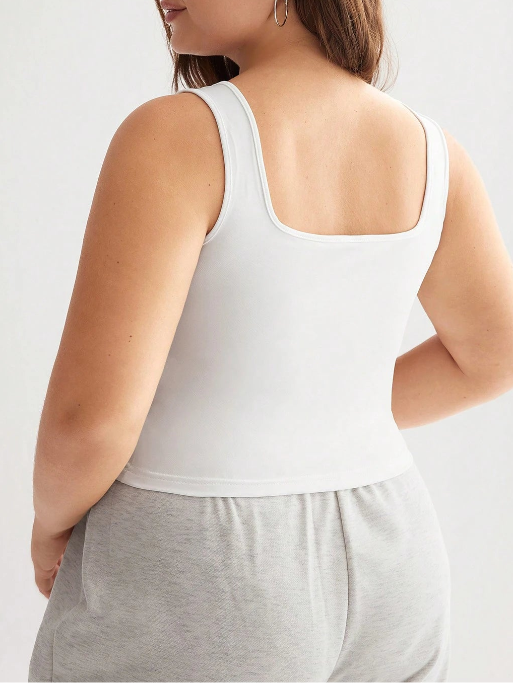 Top SHEIN, alb