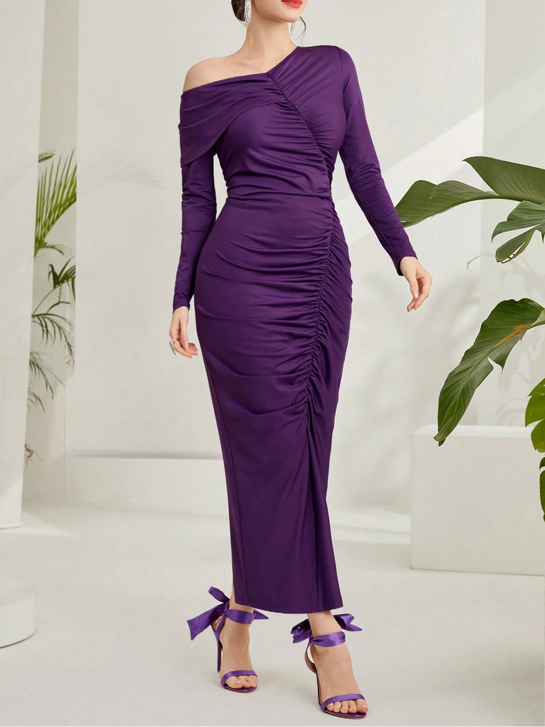 Rochie maxi SHEIN, mov