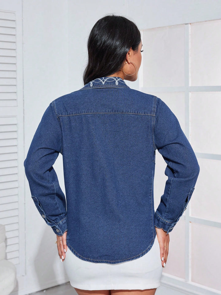 Top SHEIN, albastru