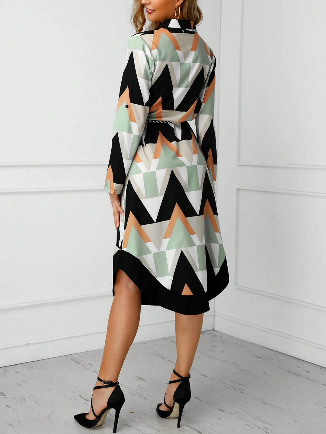 Rochie midi SHEIN, mix culori