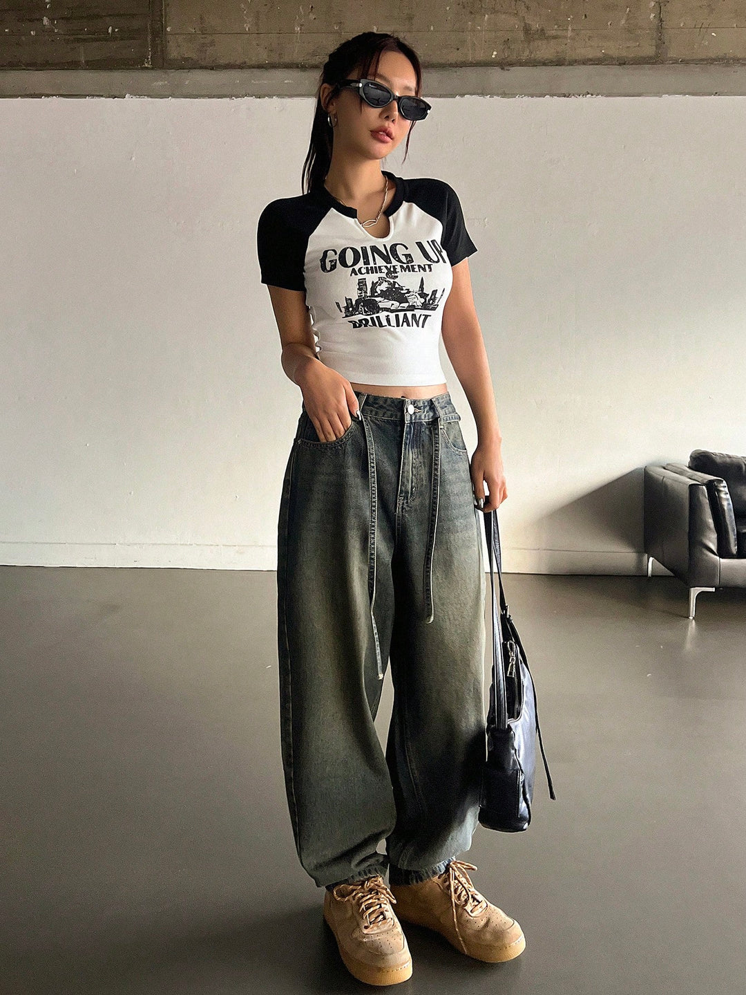 Jeans SHEIN, albastru