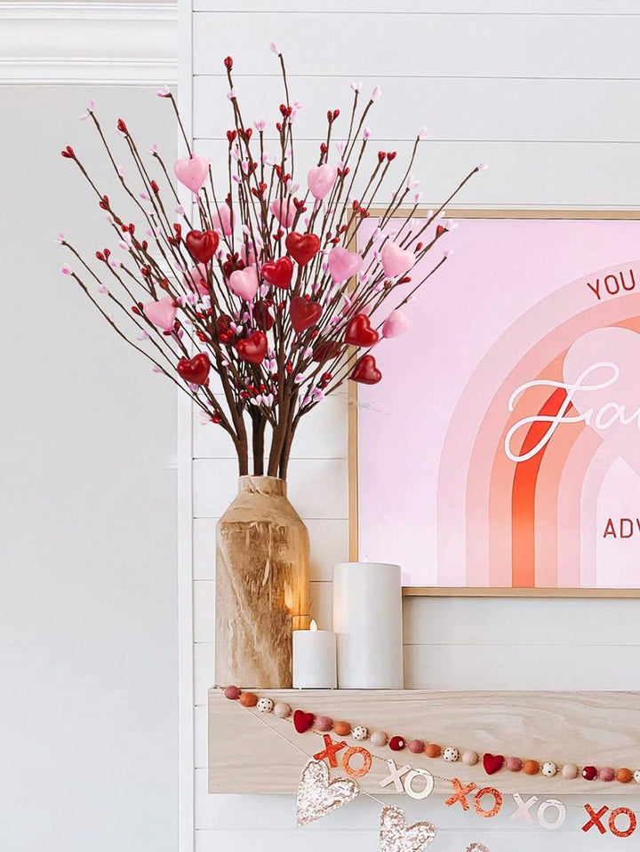 Floari artificiale SHEIN, mix culori