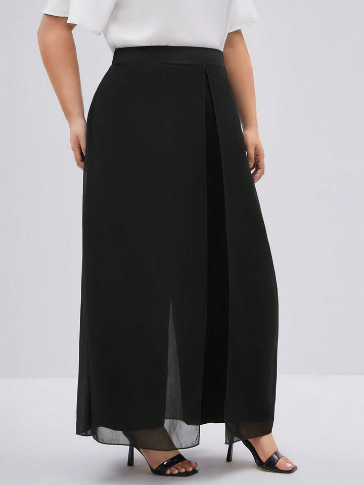Pantaloni SHEIN, negru
