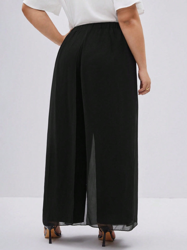 Pantaloni SHEIN, negru