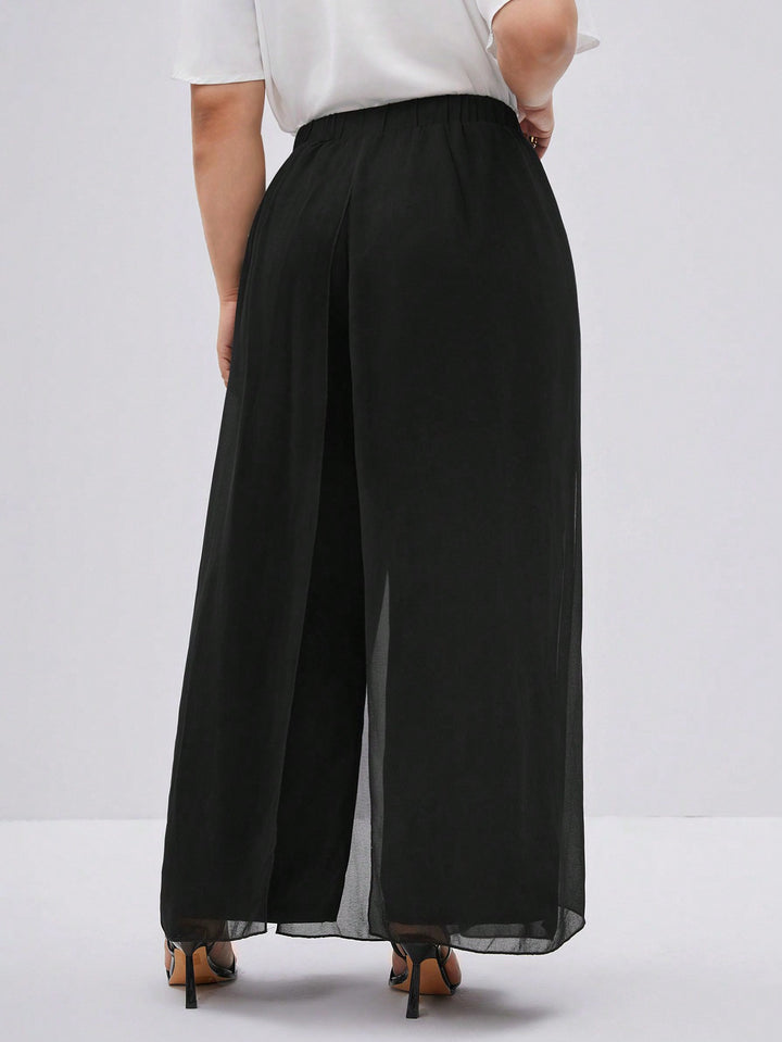 Pantaloni SHEIN, negru