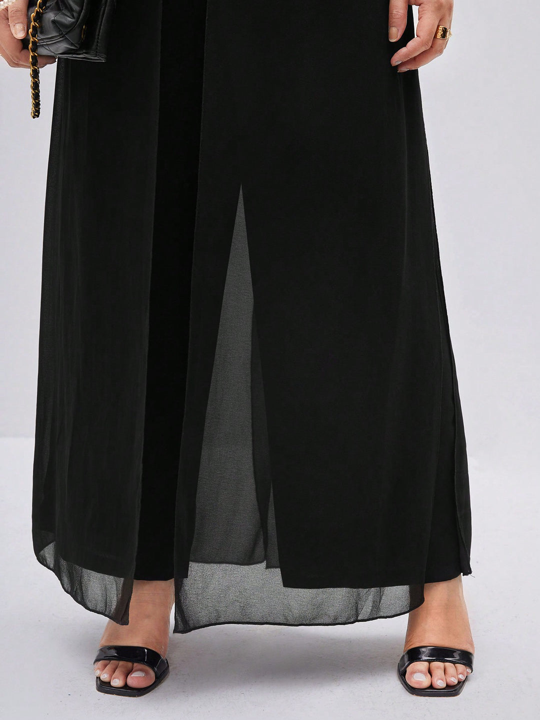 Pantaloni SHEIN, negru
